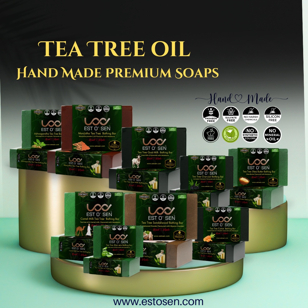 TEA TREE OIL HAND MADE SOAPS