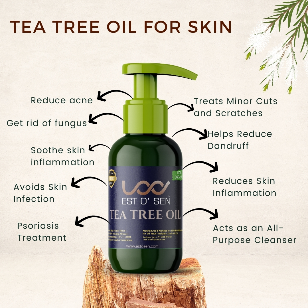 Estosen Charcoal Trea tree Premium Hand made soap