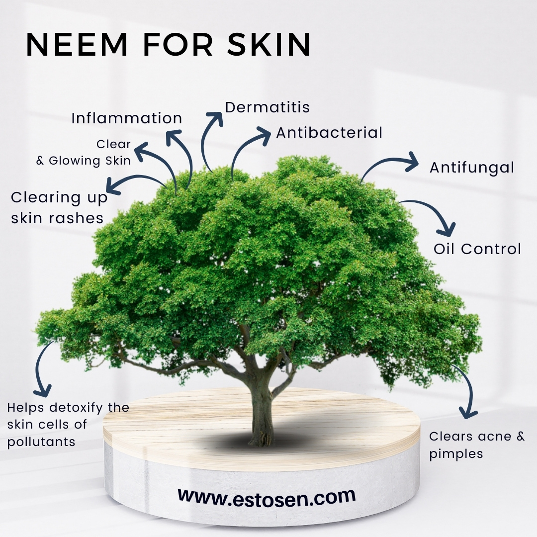 Estosen Organic Neem Tulsi Veg Glycerin Premium Handmade Soap