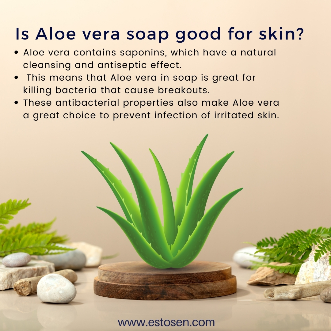 Estosen Tea tree Aloe vera Hand made Premium Soap